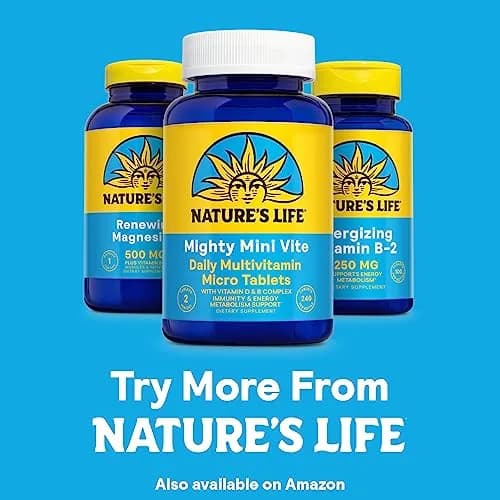 Nature's Life Magnesium 500 mg Citrate, Malate & Oxide | Supports Muscles & Nerves (250 VegCaps) thumbnail 6