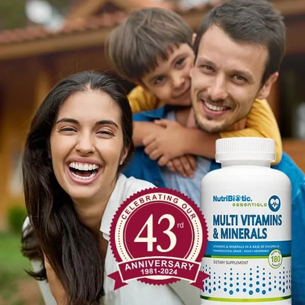 NutriBiotic Multi Vitamins & Minerals 180 Ct Capsules | Gluten Free, Highly Absorbable thumbnail 5