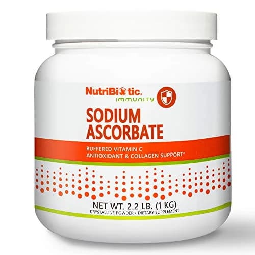 NutriBiotic Sodium Ascorbate Buffered Vitamin C Powder 2.2Lb | Vegan, Non-Acidic, Easy on Digestion thumbnail 1