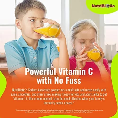 NutriBiotic Sodium Ascorbate Buffered Vitamin C Powder 2.2Lb | Vegan, Non-Acidic, Easy on Digestion thumbnail 4