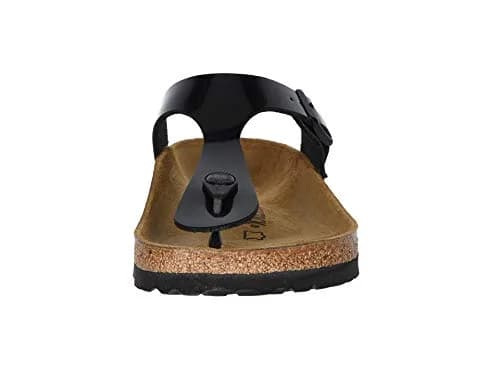 Birkenstock Gizeh - Birko-Flor & Birkibuc Black Patent EU 40 | Comfortable, Supportive Flip-Flops for Women thumbnail 3