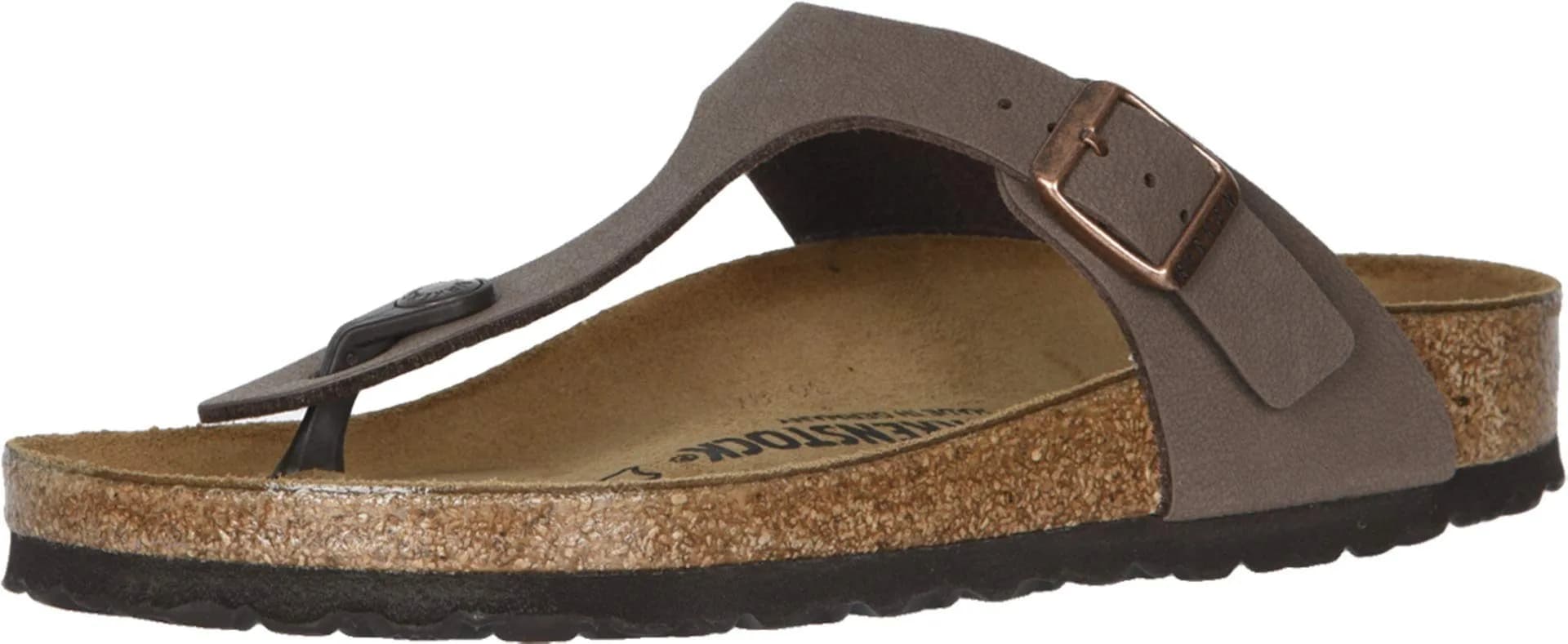 Birkenstock Gizeh - Birko-Flor™ & Birkibuc™ Mocha EU 37 | Classic Comfort & Style