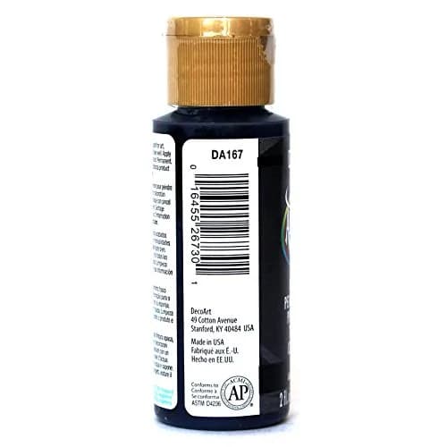 DecoArt Americana Acrylic Paint, 2 Fl Oz | Payne's Grey, Matte Finish, Water-Based thumbnail 2