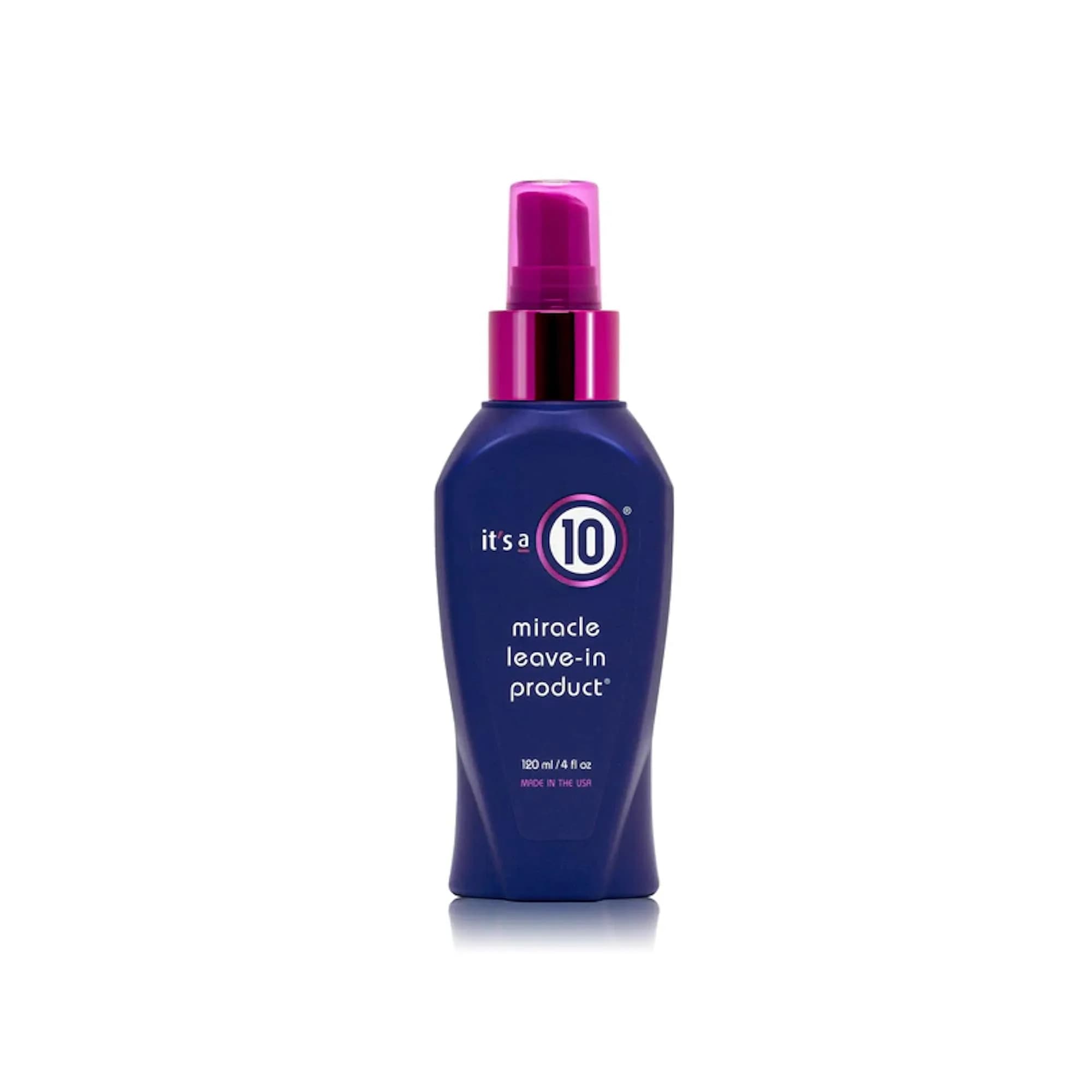 It's a 10 Miracle Leave-In Conditioner with Keratin 120ml (4 Oz) | Strengthens Hair Structure — Blue/Purple