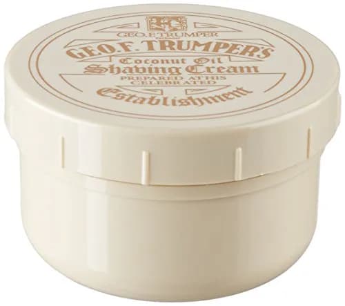 Geo F. Trumper Coconut Oil Soft Shaving Cream 200 g (7 oz) | Glycerine-Based Lather for Soft Skin thumbnail 1