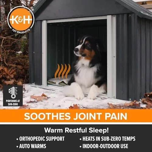 K&H Pet Products Lectro-Soft Outdoor Heated Bed 14x18in | Thermostatic, Waterproof, Safe thumbnail 6