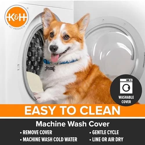 K&H Pet Products Lectro-Soft Outdoor Heated Bed 14x18in | Thermostatic, Waterproof, Safe thumbnail 9