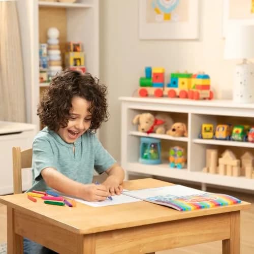 Melissa & Doug 9x12 Drawing Pad 50 Sheets Heavyweight Bond Paper | Large Kids Art Sketchbook for Creative Expression thumbnail 7
