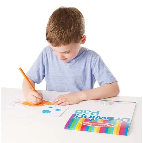 Melissa & Doug 9x12 Drawing Pad 50 Sheets Heavyweight Bond Paper | Large Kids Art Sketchbook for Creative Expression thumbnail 8