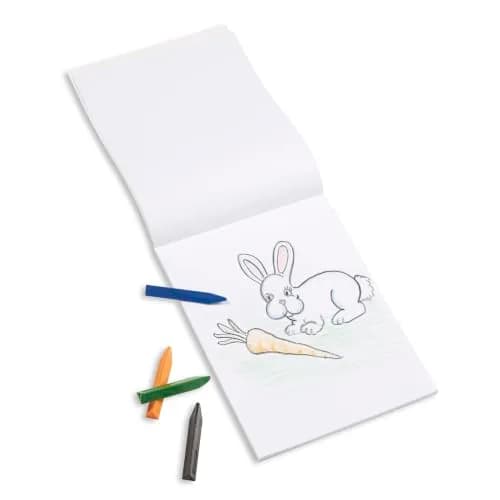 Melissa & Doug 9x12 Drawing Pad 50 Sheets Heavyweight Bond Paper | Large Kids Art Sketchbook for Creative Expression thumbnail 9
