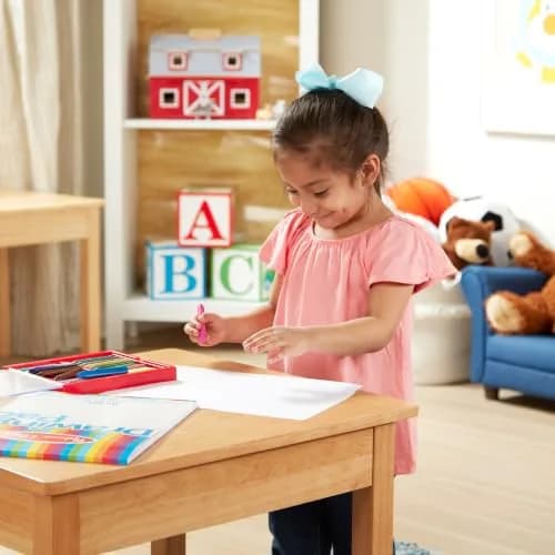 Melissa & Doug 9x12 Drawing Pad 50 Sheets Heavyweight Bond Paper | Large Kids Art Sketchbook for Creative Expression thumbnail 2