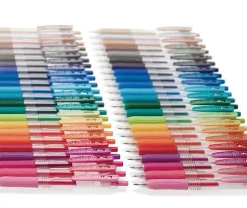 ゼブラ Sarasa Push Clip Gel Ink Pen - 0.5 mm | 10 Vibrant Colors for Office & Notes thumbnail 3