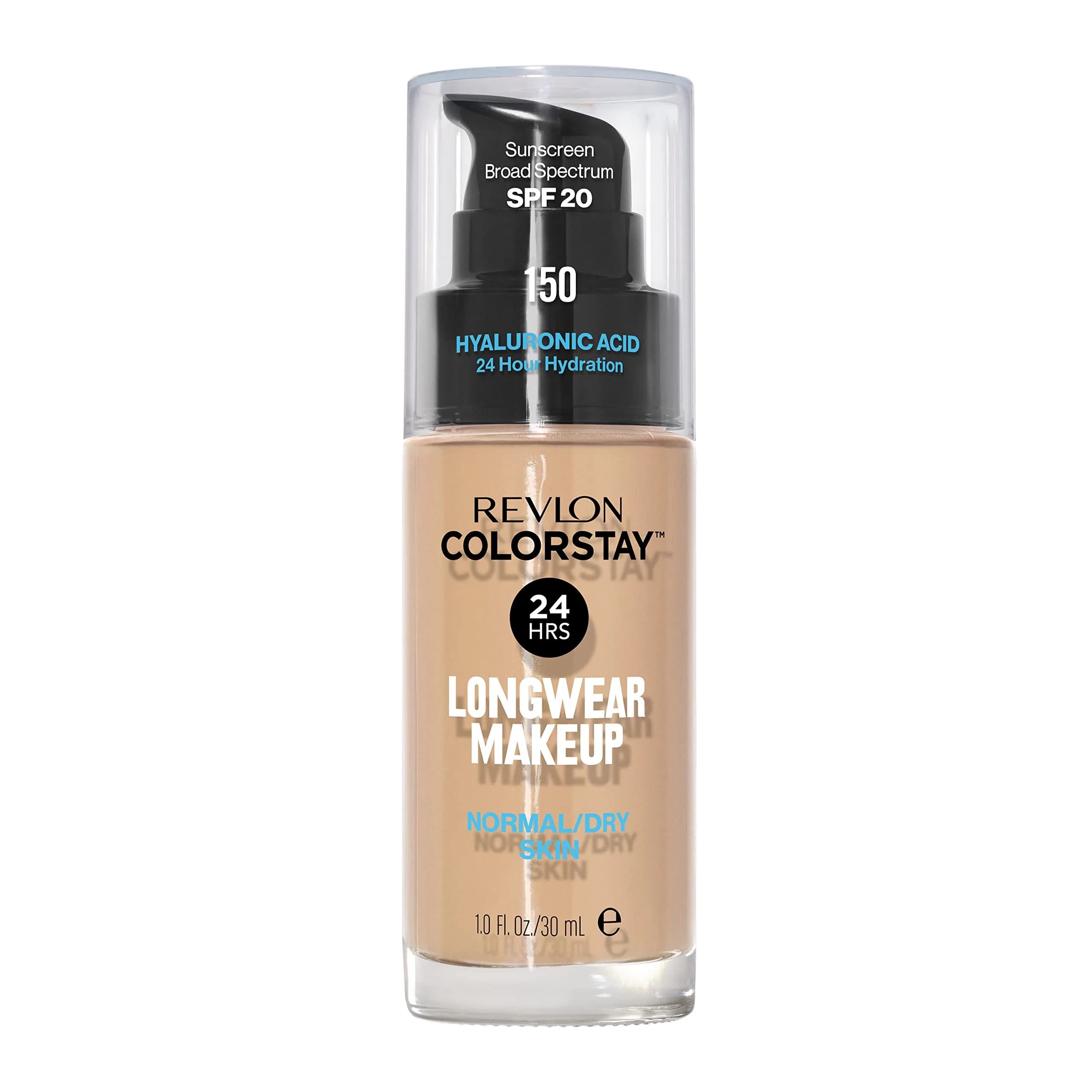 REVLON ColorStay Longwear Makeup Normal/Dry 30ml (1 fl oz) | 24-Hour Wear with SPF 20 — 150 Buff