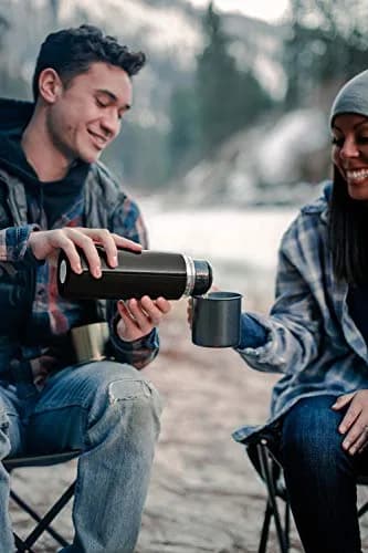 Stansport 12 Gauge Shotshell Thermo Bottle - Black | Shotgun Shell Design, 25oz, Keeps Liquids Hot/Cold 24h thumbnail 5