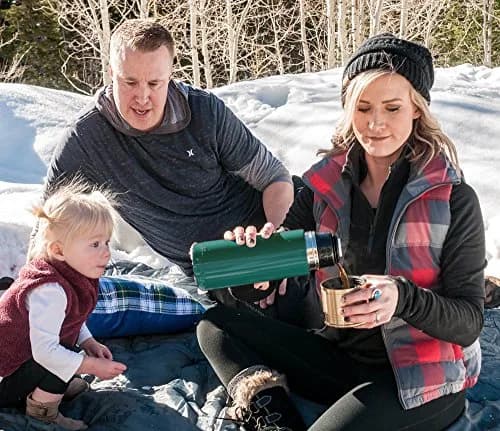 Stansport Bullet Thermo Bottle 25oz | Shotgun Shell Design, Double Wall Insulated, Green thumbnail 6