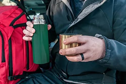 Stansport Bullet Thermo Bottle 25oz | Shotgun Shell Design, Double Wall Insulated, Green thumbnail 7