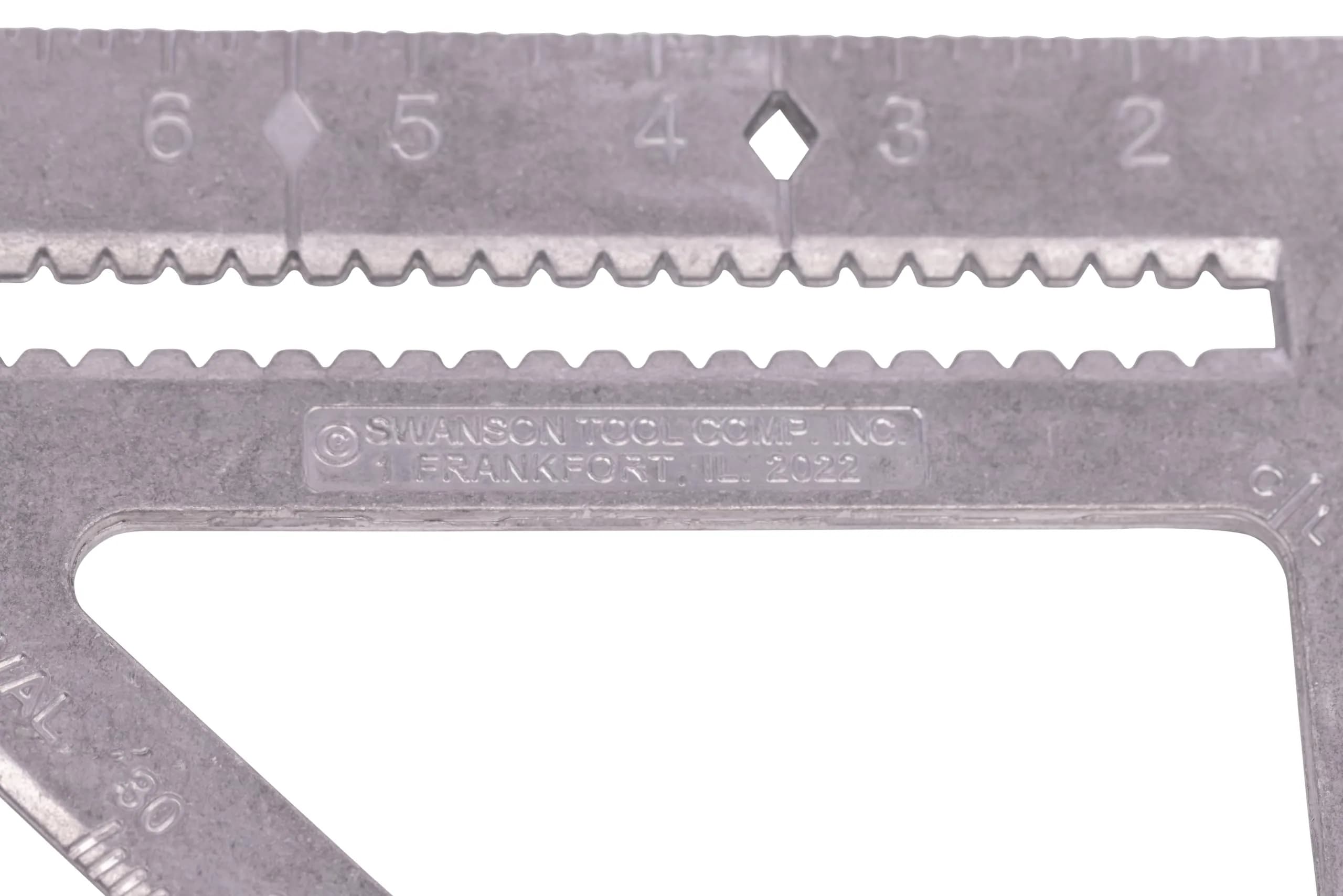 Swanson Tool Co., Inc Big 12 Speed Square Layout Tool 30.5 cm (12-Inch) | Accurate Framing & Layout - view 6