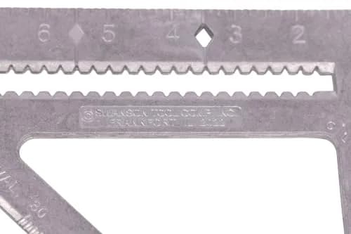 Swanson Tool Co., Inc Big 12 Speed Square Layout Tool 30.5 cm (12-Inch) | Accurate Framing & Layout thumbnail 6