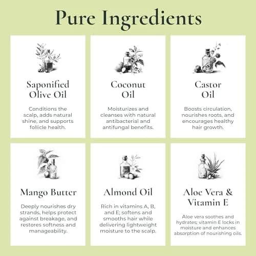 J·R·LIGGETT'S Natural Shampoo Bar 3.5 oz (1-pack) | Moisturizing Hair Formula for Dry, Damaged Hair thumbnail 4