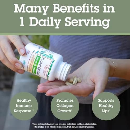 Quantum SuperLysine+ 1500mg L-Lysine Tablets | Immune & Lip Support, 90 Count thumbnail 6