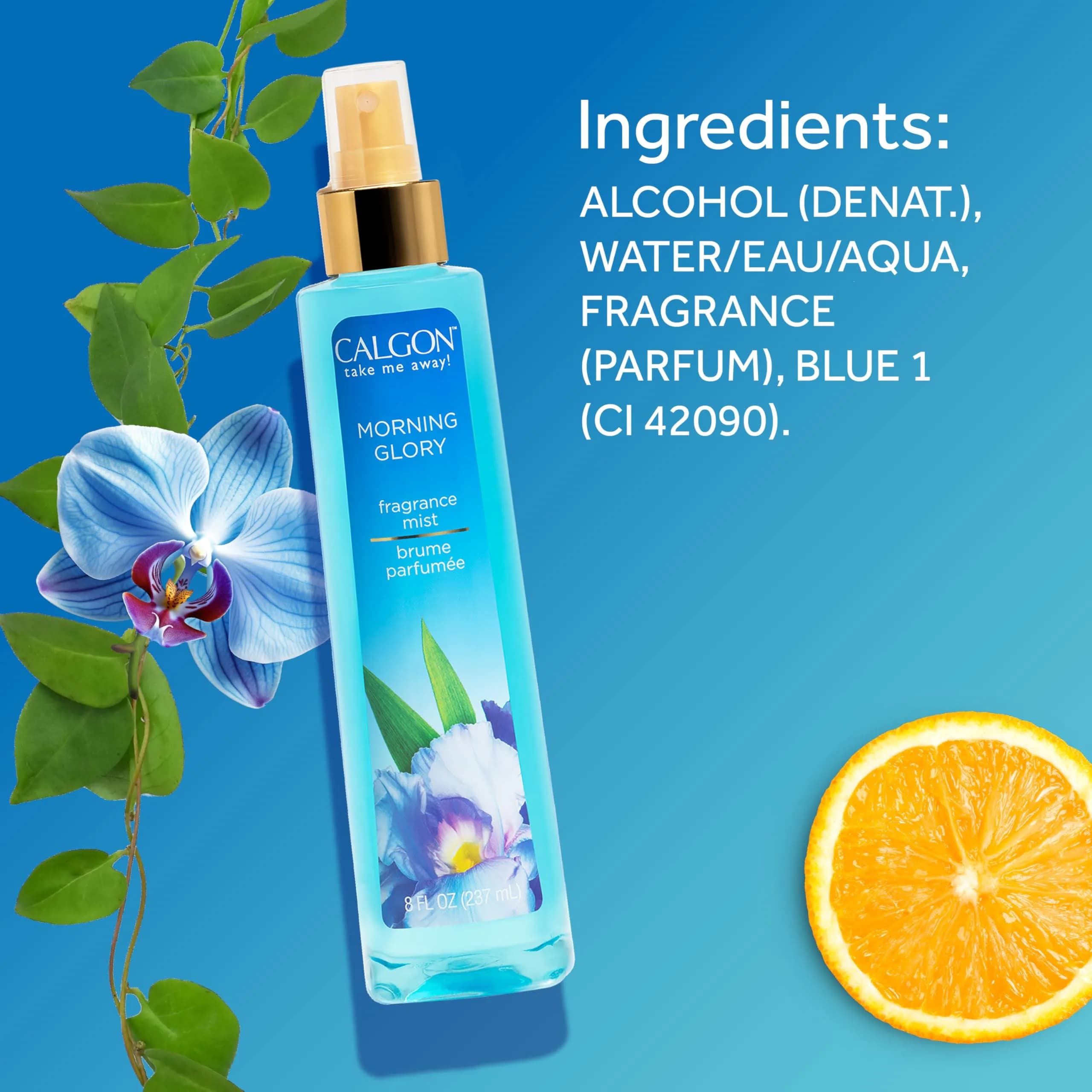 Calgon Morning Glory Body Mist 236ml (8 fl oz) | Floral Fruity Fragrance - view 8