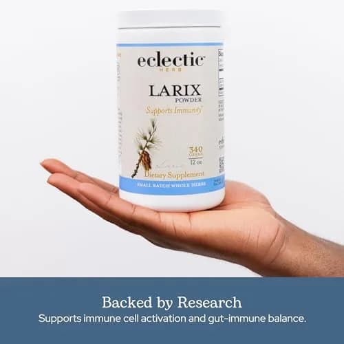 Eclectic Herb Organic Larix Powder 12 oz | Immune + Gut Support, Vegan, Non-GMO thumbnail 5