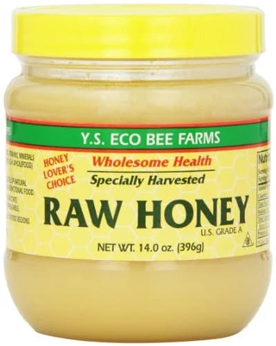 YS Organic Raw Honey 14oz | Crystallized, Unprocessed, Certified Organic thumbnail 1