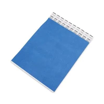 Advantus Sequentially Numbered Crowd Management Wristbands, Blue, 100/Pack | Essential for Event Access Control - view 2