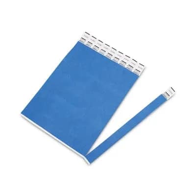 Advantus Sequentially Numbered Crowd Management Wristbands, Blue, 100/Pack | Essential for Event Access Control thumbnail 4