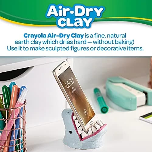 Crayola Air Dry Clay for Kids - White, 25 lb (11.3 kg) | Classroom Must-Haves, Bulk Modeling Clay for Sculpting & Molding thumbnail 4
