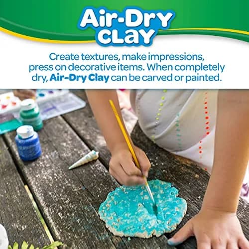 Crayola Air Dry Clay for Kids - White, 25 lb (11.3 kg) | Classroom Must-Haves, Bulk Modeling Clay for Sculpting & Molding thumbnail 5