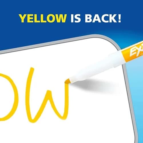 EXPO Dry Erase Markers, Fine Tip, Assorted Colors, 12 Count | Vibrant Ink for Classrooms & Offices thumbnail 4