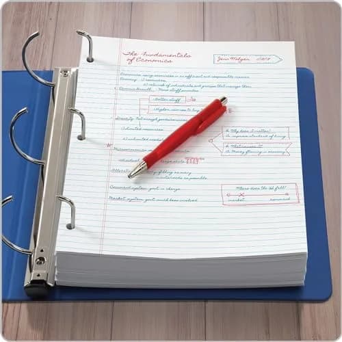 Oxford Loose Leaf Paper, 500 Sheets | College Rule Filler Notebook Paper, 8-1/2" x 11", 3-Hole Punched (62349) thumbnail 3