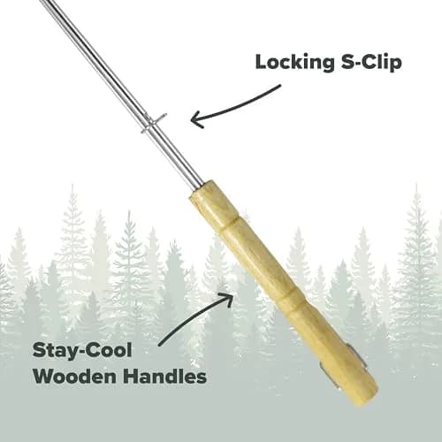 Coghlan's Cast Iron Camp Cooker - Pre-Seasoned Pie Iron Sandwich Maker for Campfire Cooking thumbnail 4