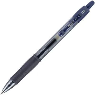 Pilot G2 Premium Gel Roller Pens, Fine Point 0.7mm, Navy Ink, 12 Count Pack | Smooth Writing for Students & Office - view 4