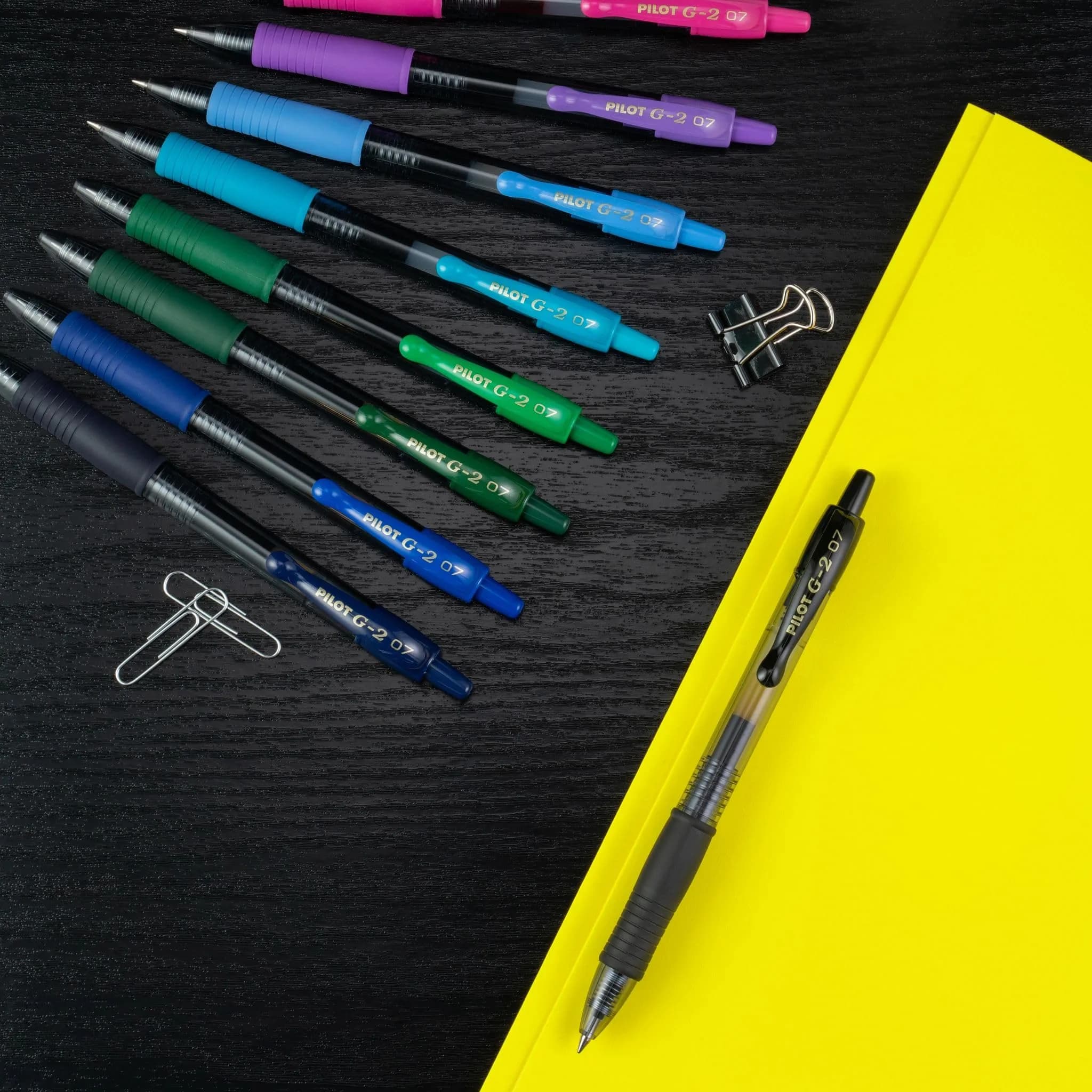 Pilot G2 Premium Gel Roller Pens, Fine Point 0.7mm, Navy Ink, 12 Count Pack | Smooth Writing for Students & Office - view 7