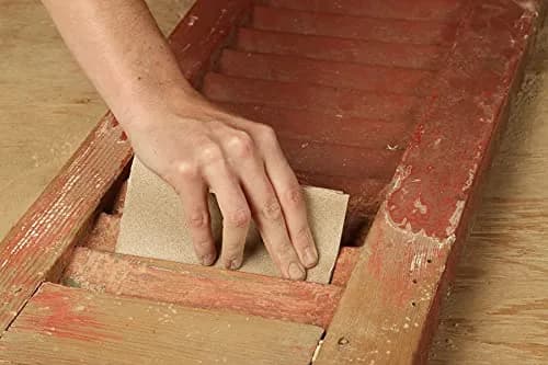 Gator 9" x 11" Multi-Surface Sanding Sheets, 50 Grit, 25 Pack | Extra Coarse Aluminum Oxide for Wood, Metal, Fiberglass thumbnail 4