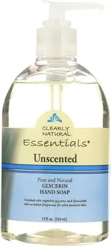 Clearly Natural Unscented Glycerin Liquid Hand Soap 355ml (12 Fl Oz) | Pure & Natural for Sensitive Skin thumbnail 1