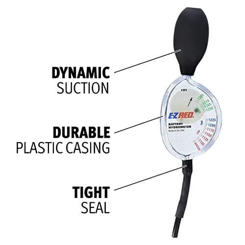 EZRED SP101 Battery Hydrometer Tester | Measures Specific Gravity 1.100-1.300 thumbnail 3
