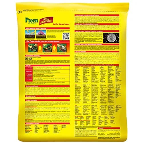 Preen Garden Weed Preventer 13 lb | Up to 3 Months Weed Control in Beds thumbnail 2