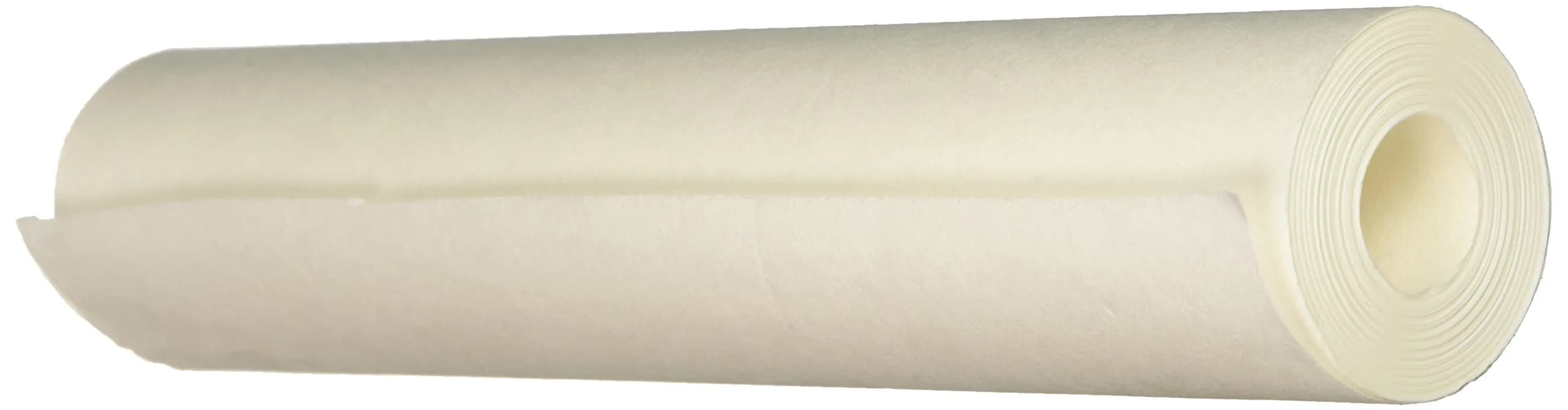 Aitoh Shoji Gami Origami Paper Washi Roll 27.9cm x 18.3m (11-Inch x 60-Feet) | Made in Japan — white