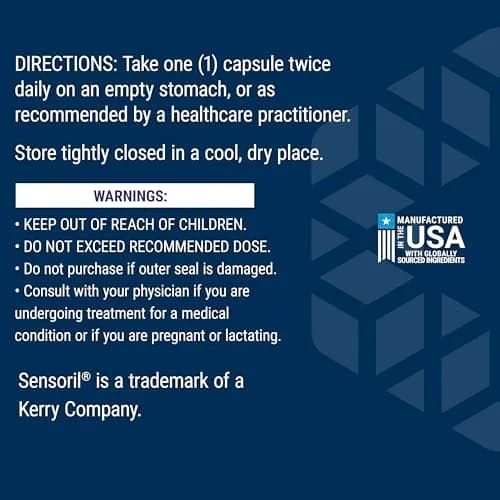 Life Extension Optimized Ashwagandha Capsules 60 Count | Stress Management Supplement for Healthy Stress Response, Focus, Memory, Mood Support thumbnail 7