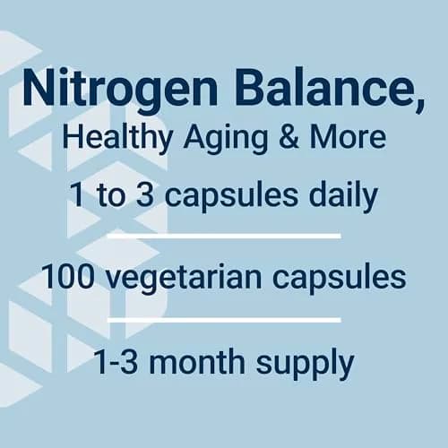 Life Extension L-Lysine 620 mg Vegetarian Capsules | Essential Amino Acid for Healthy Nitrogen Balance, Calcium Metabolism & Stress Response thumbnail 5