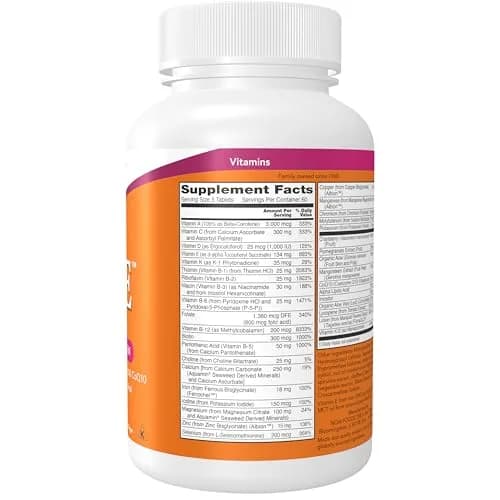 NOW Supplements Eve Women's Multivitamin 180 Tabs | Cranberry, CoQ10 & Superfruits for Women thumbnail 2