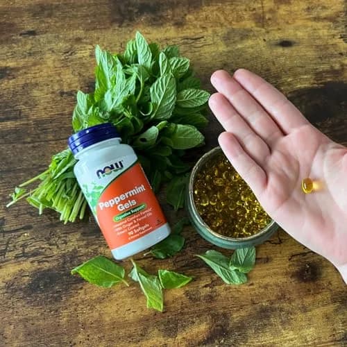 NOW Peppermint Gels with Ginger & Fennel Oils | 90 Softgels for Digestive Comfort in India thumbnail 6