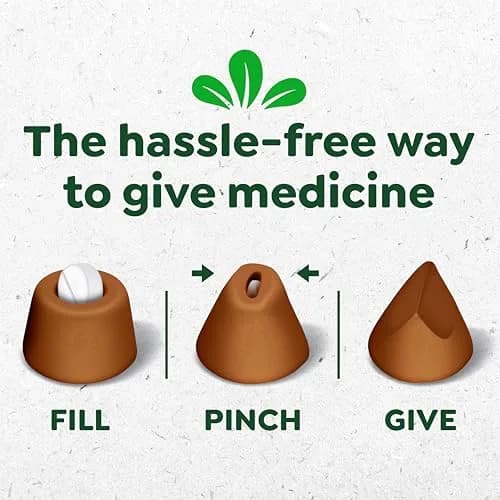Greenies Feline Pill Pockets Salmon Flavor Cat Treats 1.6 oz (45 Count) | Vet-Recommended Pill Hiding thumbnail 2
