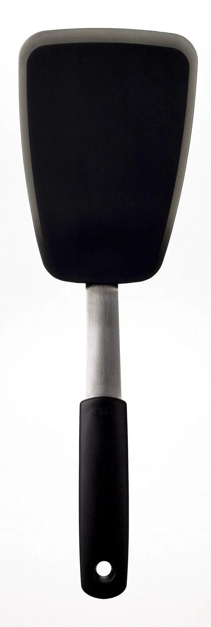 OXO Good Grips Large Silicone Flexible Turner | Heat-Resistant, Non-Stick Safe, Stainless Steel Handle - main product image