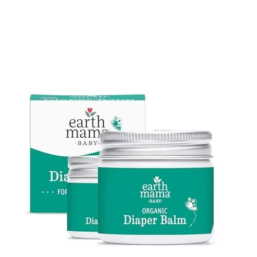 Earth Mama Organic Diaper Balm 60ml (2 Fl Oz) | EWG Verified, Petroleum-Free, Calendula for Sensitive Skin (2-Pack) thumbnail 1