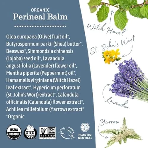 Earth Mama Organic Perineal Balm 2 Fl Oz | Soothing Postpartum & Pregnancy Care thumbnail 6