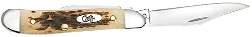 Case Pocket Knife Amber Bone Peanut 2 7/8 Inches | Durable, Compact & Made in USA thumbnail 5
